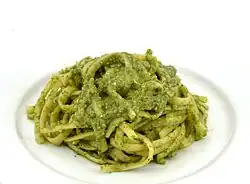 Liguarian Linguine with pesto