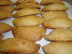 Pastissets de carabassa i mel (Benlloc)