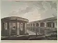 Pataleshwar temple by Thomas Daniell in 1803. He called it "Pandoo's (Pandav's) cave.