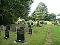 Path through the churchyard