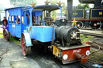 Patiala State Monorail train at National Rail Museum, New Delhi