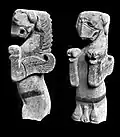 Pataliputra griffin statuette.