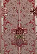[Detail] Pattern book of silks and damasks (1700)