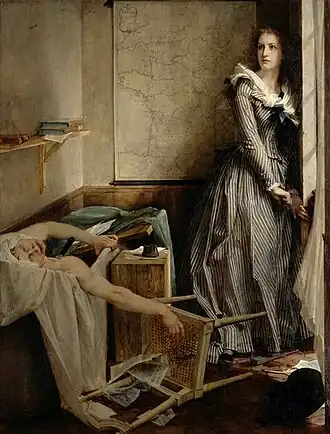 Charlotte Corday by Paul-Jacques-Aimé Baudry (c. 1860)