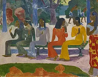 Paul Gauguin, Ta matete (The market) (1892)