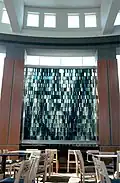 "Four Seasons", winter wall, Pfizer, Groton, CT