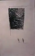 "Night", 1996, Graphite on paper, 88 x 567&nbsp;cm