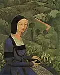 Sérusier, 1919, The War Widow (La veuve de Guerre), oil on canvas