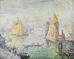 The Lagoon of Saint Mark, Venice, 1905 oil on canvas, 129.5 x 162.6 cm, Chrysler Museum of Art
