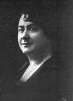 Black and white portrait of Luisi
