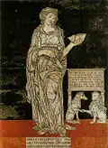 Neroccio di Bartolomeo de' Landi, The Hellespontine Sibyl (late 15th ct.), aisle