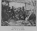 A Lahitolle 95 mm cannon during the First World War.