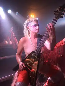 Peaches performing in Wellington, February 2023