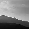 Peak of Kalsubai photographed in late evening