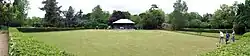 The Peckham Rye bowling green (panorama)