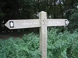 Peddars Way signpost