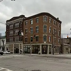 Southwest corner