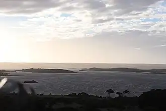 View of Pelican Lagoon