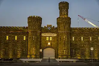 Large bluestone building, HM Prison Pentridge Gate Number 1