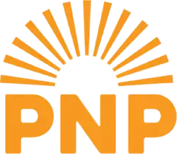 The logo of the People's National Party of Jamaica