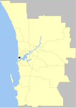 The Shire of Peppermint Grove within the Perth Metropolitan Area