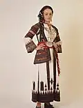 Local costume from Corinthia, Peloponnese, Greece, from BPF's photo archives