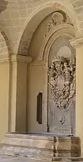 Perellos Fountain in Valletta, designed by Romano Carapecchia[18][19]