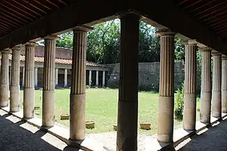 Peristyle garden