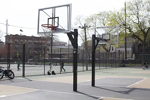 Pershing Field Basketball Court