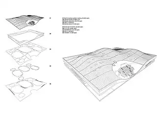 Schematic of the building.