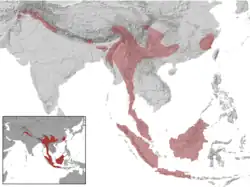 Map of range