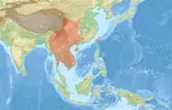 Map of range