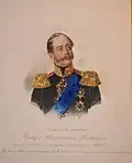 Peter Ivanovich Koskull (1786-1852), Lieutenant General in the Russian Empire.