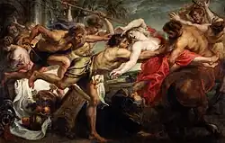 The Rape of Hippodamia, 1636-1637