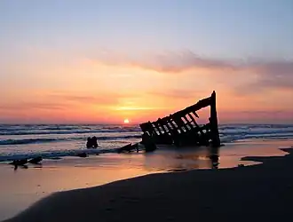 Remains of the Peter Iredale