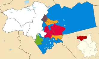 2018 results map