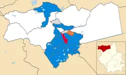 2007 results map