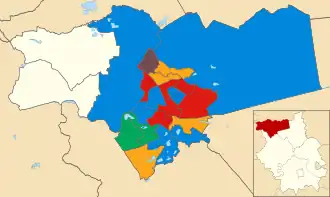 2023 results map