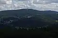 Pfaffenrod as seen from Pferdskopf observation tower