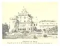 The old Berg Castle (demolished 1906), Mersch, central Luxembourg, ducal residence where Charlotte was born