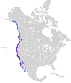 Map of range