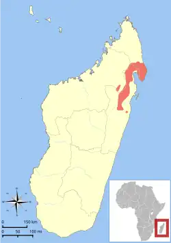Map of range