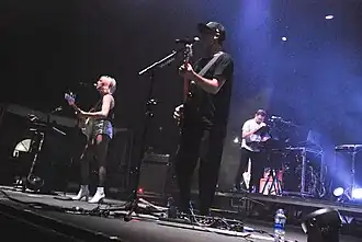 Phantogram at Hopscotch Music Festival in 2019