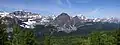Pharaoh Peaks from the Healy Pass area