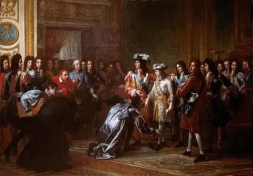 Phillip V Proclaimed as King of Spain by François Gérard