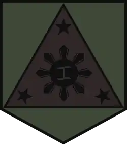 Philippine Army Shoulder Sleeve Insignia (worn in the Philippine Army Pattern/PhilArPat Battle Dress Uniform)