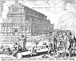 imaginary Temple of Artemis 16th-century engraving by Martin Heemskerck