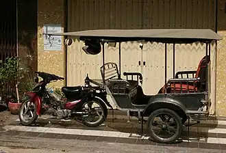 Tuk-tuk, Phnom Penh, Cambodia