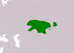 Map of range