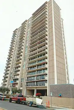 The Regency House was built in 1964 and is located at 2323 North Central Avenue. It was listed in the National Register of Historic Places on September 26, 2016, reference # 16000630.